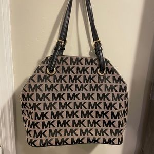 Michael Kors Black Initial Bag